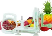 Effortlessly Peel, Slice, and Core Apples and Pears with FDTQP Apple Peeler