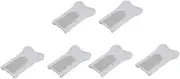 HONITANO 6Pcs Self Adhesive Childproof Sliding Door Locks Safety Locks for Cabinets Cupboards and Windows Durable Material Easy Installation No Tools Required
