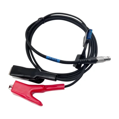 3PCS 565855 Cable with Fuse for Leic GPS 1B 5-pin wire to Power+Alligator clips