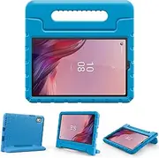 ProCase Kids Case for Lenovo Tab M9 9 Inch 2023, Shockproof Lightweight Kids Friendly Case with Convertible Handle Stand for Girls Boys Children Toddler Baby -Blue