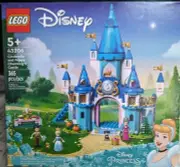 LEGO® Disney Princess™ Cinderella and Prince Charming's Castle 43206 [New Toy]