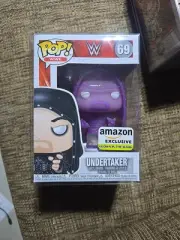 Funko Pop! WWE - Purple Hooded Undertaker #69 Glow GITD Amazon Exclusive