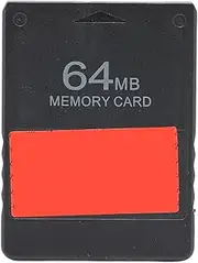 Memory Card, 64MB Game Console Memory Card, FMCB Program, Faster Loading Speed, Better Compatibility, Game Storage Card Compatible for for PS1/2