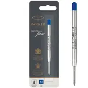 Parker Quink Flow Ballpoint Refill for Ballpoint Pens Medium Blue Single Refill