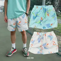 在飛比找蝦皮商城優惠-NIKE NSW SHORTS 米白色 青綠色 小勾刺繡 小