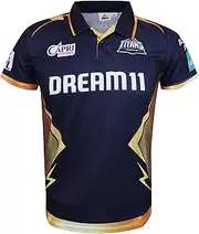 KD Cricket IPL Jersey Supporter Jersey T-Shirt 2024/25 MI, CSK, RCB,KKR,RR,KXIP,SRH,GT,LSG and DC
