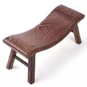 Multi-Functional Solid Wood Sleeping Stool - Chicken Wing Wood Cervical Vertebra Pillow