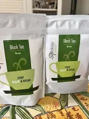 Steeped Tea Premium Black and Relax Tea 75g by Sipology