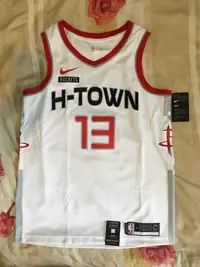 在飛比找Yahoo!奇摩拍賣優惠-Rockets JAMES HARDEN SW JERSEY