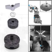 18 Pieces Cymbal Replacement Felt Pad/Wing Nut/Cymbal Sleeve Base For Drum