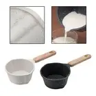Milk Pan Milk Pot Multifunctional Flat Butter Warmer Boiling Pot Sauce Pan for