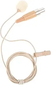 Alasum Clip-on Interview Microphone Portable Small Lapel Mic for Streaming Presentations Recording