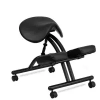 在飛比找樂天市場購物網優惠-免運 騎馬椅防駝背電腦椅正姿椅人體工學椅跪姿椅馬鞍凳書房寫字