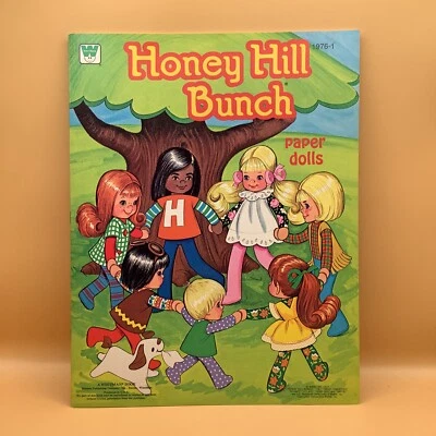 Vintage Bunny Hill Bunch Paper Dolls Whitman Book Uncut