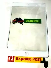ORIGINAL APPLE iPad mini 1, A1432 TOUCH SCREEN DIGITIZER WHITE with Home Button