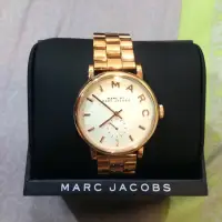 在飛比找蝦皮購物優惠-Marc Jacobs(MBM3244)金色/36mm美國購