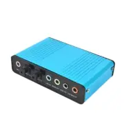 USB 6 Channel 5.1 / 7.1 Surround External Sound Card PC Laptop Desktop8298