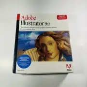 Adobe Illustrator 9.0 Upgrade Big Box Macintosh Mac User Guide SEALED!!!!