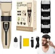 Electric Razor Shavers, Cordless Electric Barber Clippers Rechargeable, Grooming Kit Razor, Waterproof Edgers Liners Shaving for Men, Husband, Father