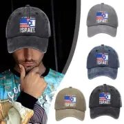 USA Israel Friendship Flag Hat IDF Army Flag Israel Hat Flag U2V6