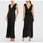 Mac Duggal 5625 Haute Couture Embellished Sheath Dress Black Size 4 NWT