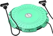 Massage Waist Twisting Board with Pull Rope, Equipped with 2 Tension Ropes, Ideal for Male and Female Core Training at Home, Office, Gym, Outdoor