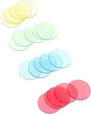 Abaodam 1200 Pcs 4 Bingo Game Chips Colored Markers for Kids Chips in Bulk Counting Bingo Chips Game Tokens Chips Learning Counters Chips Bingo Chip Counting Math Child Wafer Teaching Aids
