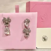 在飛比找蝦皮購物優惠-SWAROVSKI 施華洛世奇 耳環 Disney 米妮 迪