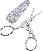 HOODANCOS Bathroom Scissors Compact Scissors for Paper Thread Fabric Perfect for Sewing Crafting