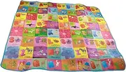 Foldable Crawling Mat, Portable Baby Washable Foldable Play Mat for Floor