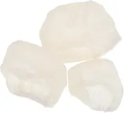 SAFIGLE 3 Pcs Dolls Wigs Caps Soft Hair Covers for Dolls Easy Swap Headgear Play Tangling Resistant Cloth Wigs