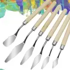 Steel Cake Decorating Tool Cream Spatula Palette Shovel Oil Painting Scraper