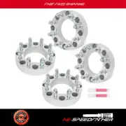 4x thick 2" 8x180 to 8x170 8Lugs 14x1.5 studs wheel spacers fits GMC & Chevrolet