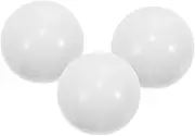 KONTONTY 3pcs Roulette Wheel Beads Balls 15MM Round Beads for Table Game Home Game Festival Bar Elegant Resin Balls Precise Tracking