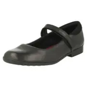 Girls Clarks Hook & Loop School Shoes Jamie Star