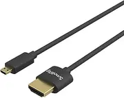 SmallRig Ultra Thin Cable 35cm/1.15Ft, Super Flexible Slim High Speed 4K 60Hz HDR 2.0, Compatible for GoPro Hero 7/6 / 5, for Sony A6600 / A6400-3042