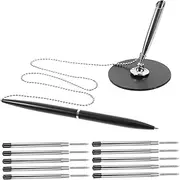 Didiseaon Countertop Signature Pen Rotating Desk Pen Multi-function Writing Tool Business Accessory