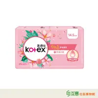 在飛比找蝦皮購物優惠-【互惠購物】Kotex靠得住-香氛杏桃花 平常日用護墊14.