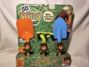 Diego Go Dora Garden Kids Gardening Set Of 3 BNIP Spade Rake Tools