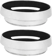 4Pcs 52mm Lens Hood, Screw in Mount Standard Aluminum Lens Hood Lens Hood Replacement Camera Lens Hood Mount Lens Hood for Leica