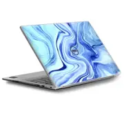 Skins Decal Wrap for Dell XPS 13 Blue Marble Rocks Glass