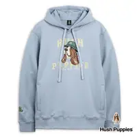 在飛比找momo購物網優惠-【Hush Puppies】男裝 帽T 精緻刺繡漁夫帽狗寬版