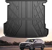 Original 2017-2024 2025 Q7/SQ7 Cargo Liner for Audi Q7 All Models - Custom Fit All Weather Protection Trunk Mat - 3D Shaped Laser Measured Cargo Mat for Audi Q7 2017-2025
