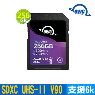 OWC Atlas Ultra 256GB SD 記憶卡 SDXC UHS-II V90