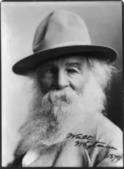 Walt Whitman Photograph - Vintage Photo from 1892