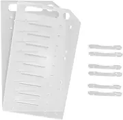 PHENOFICE 1set Transparent Hard Drive Rack Hard Disk Bracket for Secure Computer Storage Easy Installation Design for Mounting