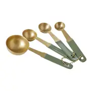 Academy Edwin Measuring Spoons 4Pcs Stainless Steel Cooking Baking Tools