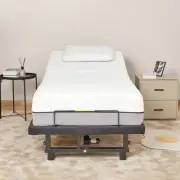 Twin XL Adjustable Bed Base: Quiet Motor, Zero Gravity