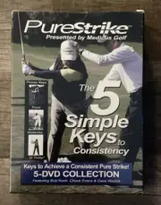 PureStrike The-5 Simple Keys to Consistency by Medicus Golf Training DVD Box Set