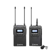 2pc Boya By-WM8 Pro-K1 Dual-Channel Wireless Receiver/Transmitter Black